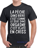 T-shirt men pêche qc fr