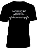 T-shirt women infirmiere nurse qc fr