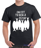 T-shirt men pêche fishing qc fr