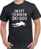 T-shirt men ski-doo qc fr