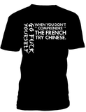 T-shirt men don't comprendre qc fr