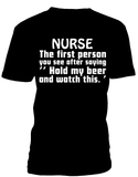 T-shirt women nurse